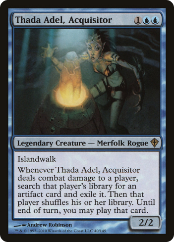 Thada Adel, Acquisitor