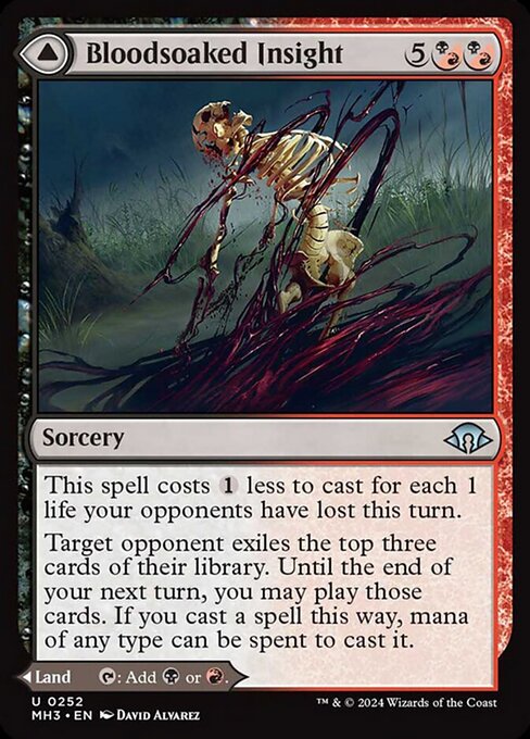 Bloodsoaked Insight // Sanguine Morass