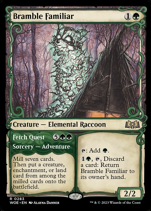 Bramble Familiar // Fetch Quest