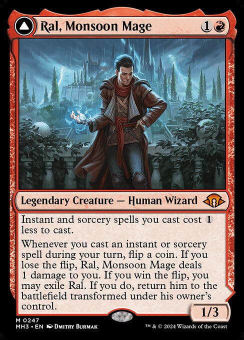 Ral, Monsoon Mage // Ral, Leyline Prodigy