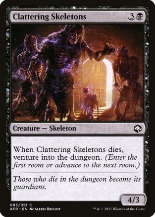 Clattering Skeletons