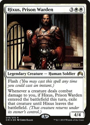 Hixus, Prison Warden