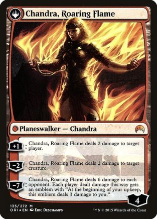 Chandra, Fire of Kaladesh // Chandra, Roaring Flame