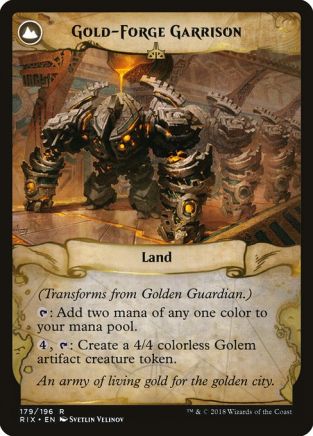 Golden Guardian // Gold-Forge Garrison