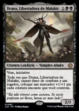 Drana, Liberator of Malakir