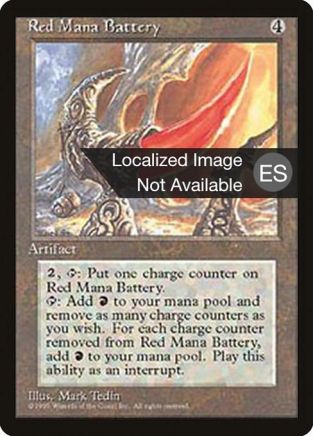 Red Mana Battery