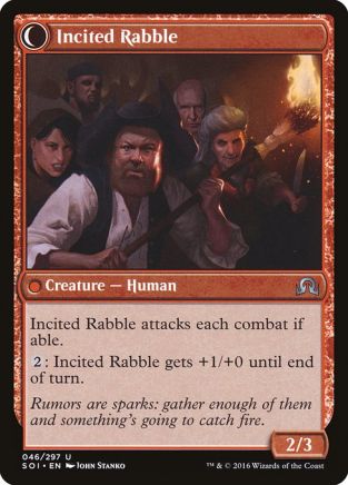 Town Gossipmonger // Incited Rabble