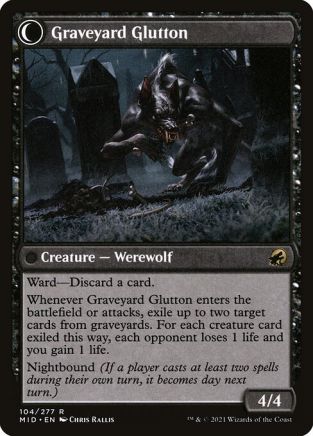 Graveyard Trespasser // Graveyard Glutton