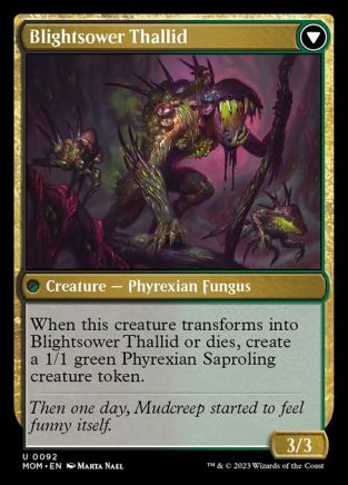 Blightreaper Thallid // Blightsower Thallid