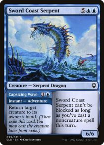 Sword Coast Serpent // Capsizing Wave