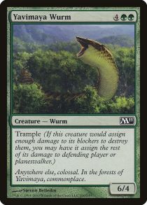 Yavimaya Wurm