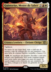 Quintorius, Loremaster