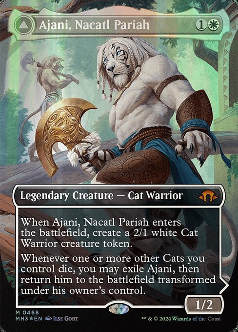 Ajani, Nacatl Pariah // Ajani, Nacatl Avenger