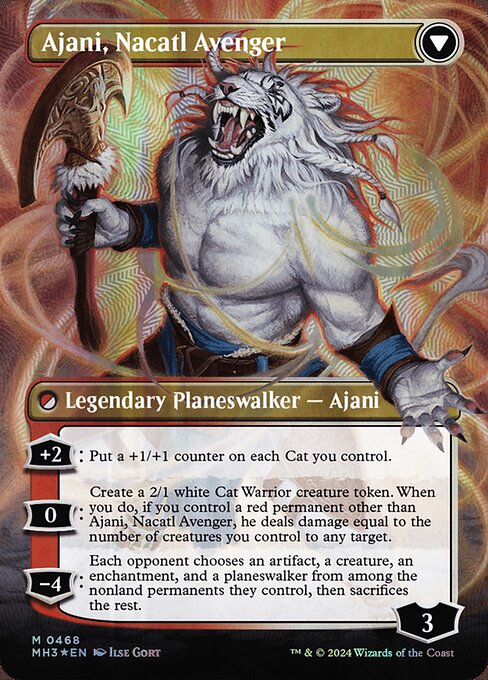 Ajani, Nacatl Pariah // Ajani, Nacatl Avenger